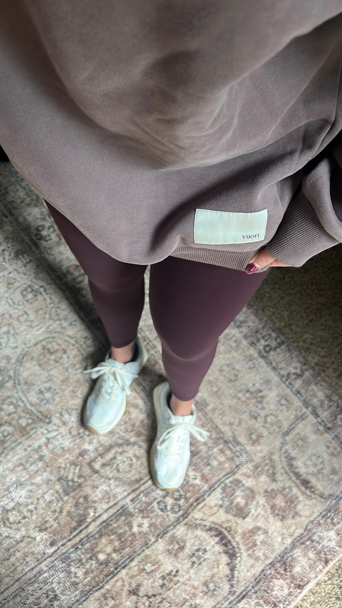 Hot girl walk outfit with my new obsession - the Vuori BlissBlendForm™️ fabric👟🍂 Wearing a size medium in the bra, leggings, and hoodie. #vuoripartner @vuoriclothing 

#LTKSeasonal #LTKActive #LTKFallSale