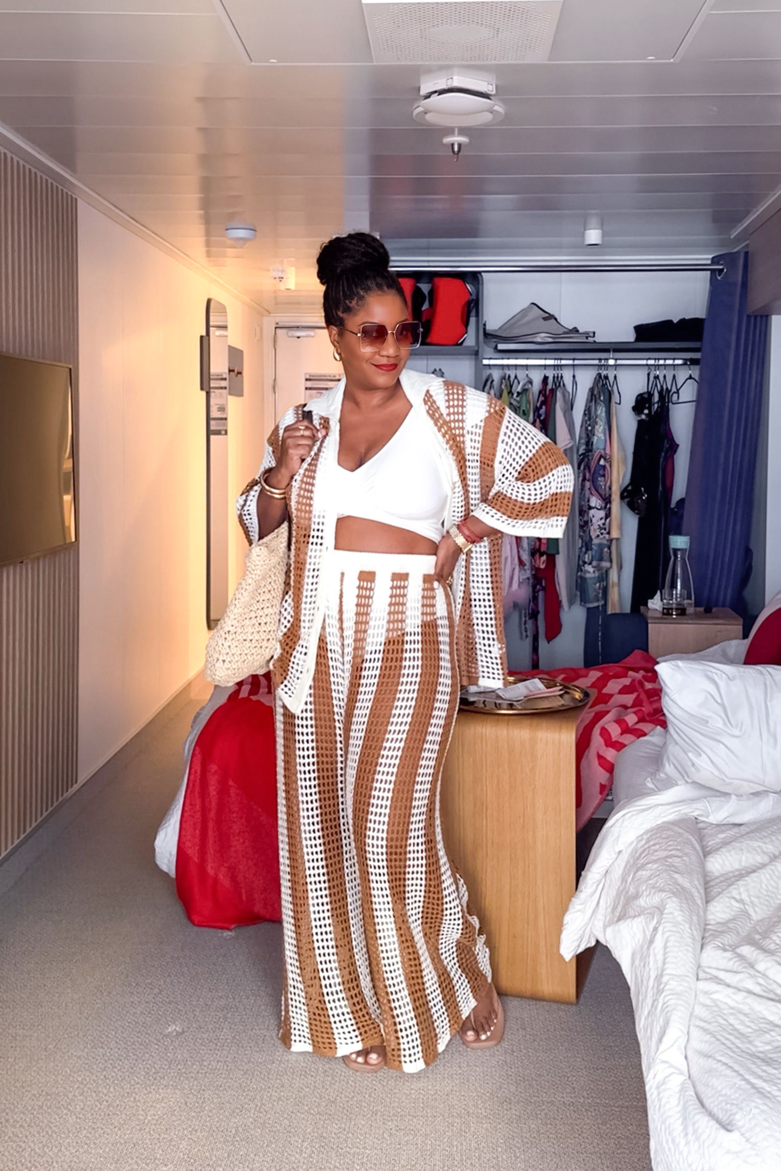 Obsessed with this white high waist bikini set that has tummy control and can we talk about this matching striped crochet set for a second? It’s summer-ready and perfect for warm weather vacations! Wearing a L in the swimsuit and an XL in the set! 

 beach vacation | beach vacay | bikini | beach look | vacay look | swimsuit | vacation | Amazon swim | Amazon finds | white bikini with sleeves | swim coverup | swimsuit coverup | swimsuit with sleeves

#LTKFindsUnder50 #LTKStyleTip #LTKTravel #LTKSwim