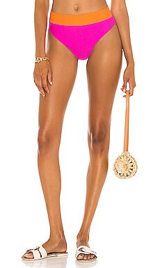 LPA Foster High Waist Bottom in Pink & Orange from Revolve.com | Revolve Clothing (Global)