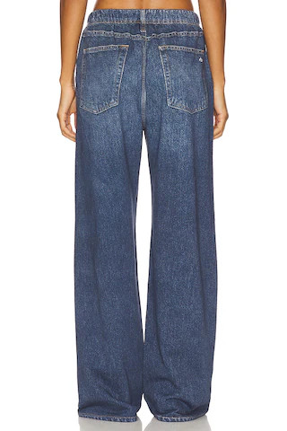 rb Miramar Terry Wide Leg Jeans in Petra | Revolve Clothing (Global)