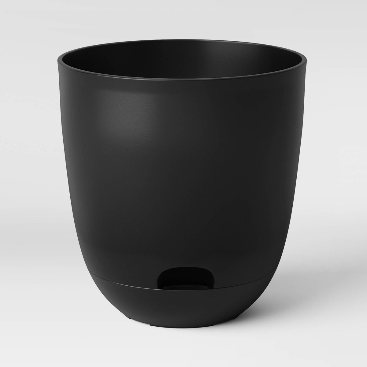 Self-Watering Plastic Indoor Outdoor Planter Pot Black 20"x20" - Room Essentials™ | Target