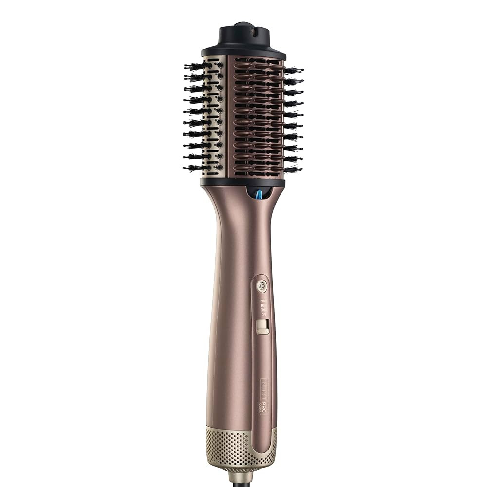 INFINITIPRO by CONAIR 2-in-1 Blow Dryer Brush | Wet-to-Dry Hot Air Styler for All Hair Types | 3"... | Amazon (US)