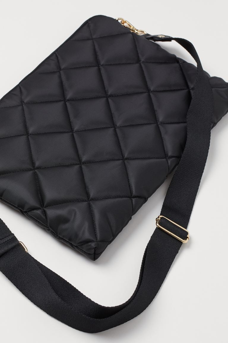 Quilted Laptop Case - Black - Ladies | H&M US | H&M (US + CA)