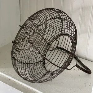Large Vintage Wire Egg Basket | Etsy (US)