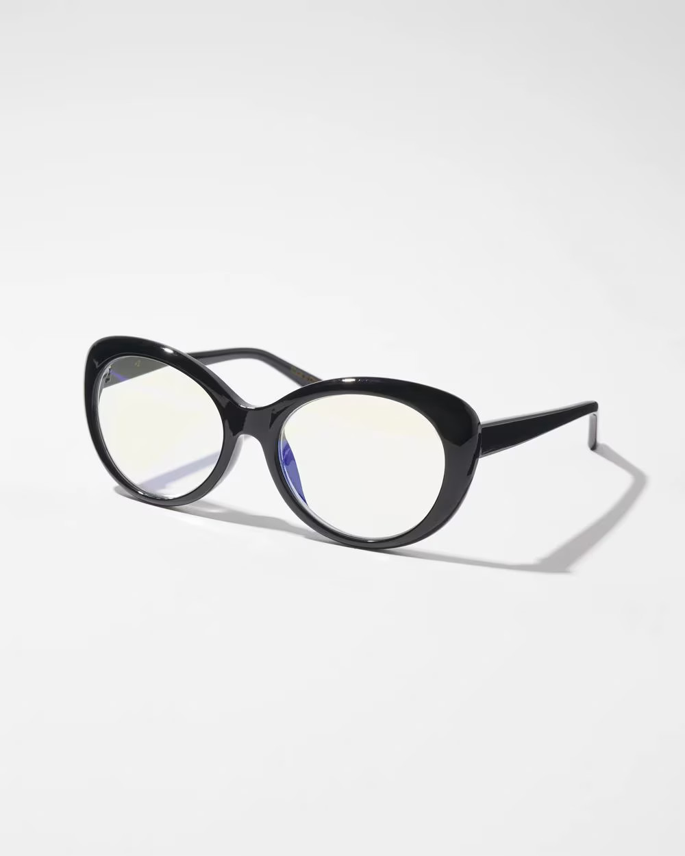 Black Rounded Reading Glasses | White House Black Market