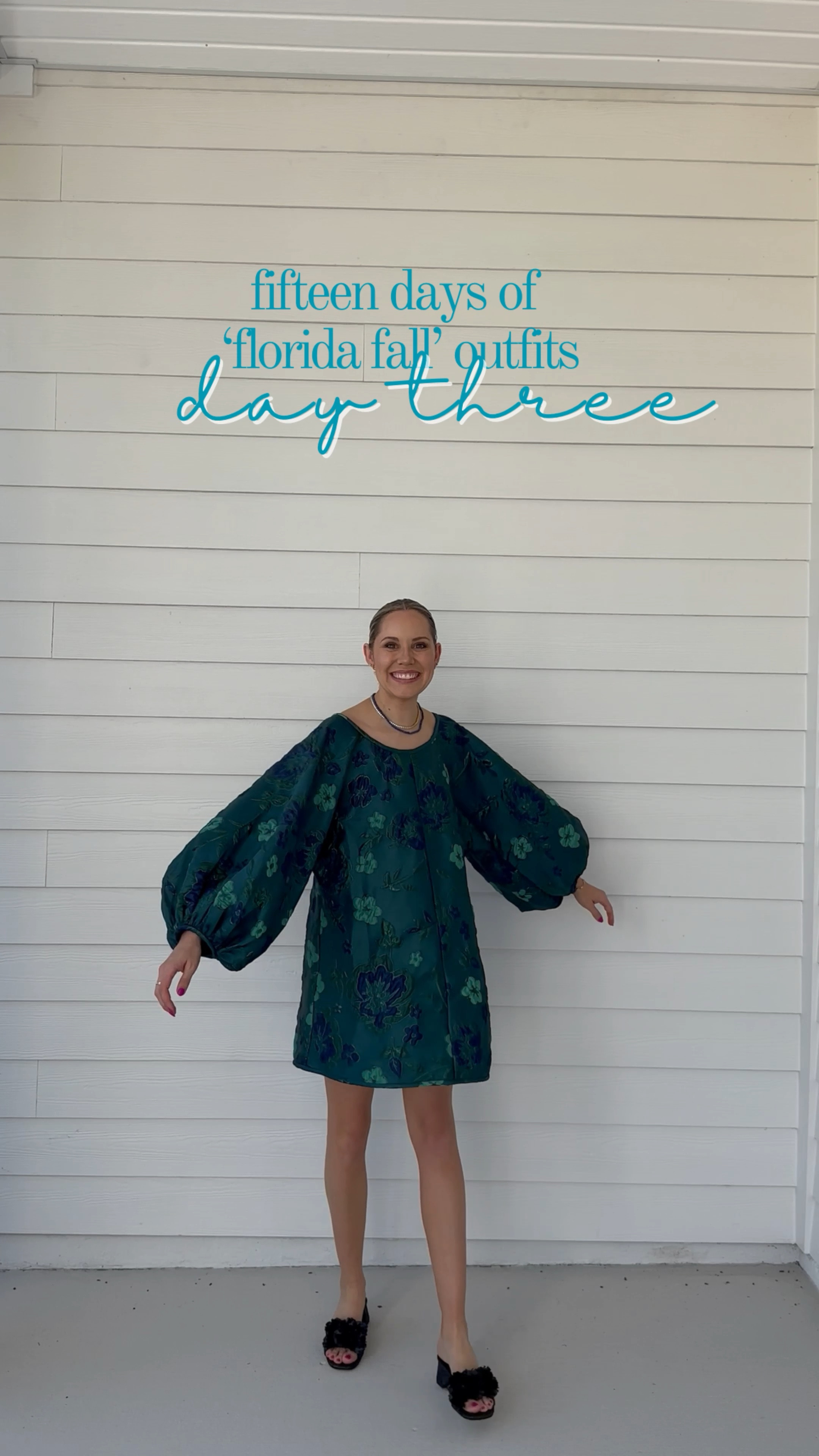 Fifteen days of ‘Florida Fall’ outfits - day three. Do need an easy dress for your next date night or cocktail party!? You NEED to try this one by @arianneelmy. I paired her with my @larroude block heels & am ready to party! #shopbopstyle #larroudeambassador

#LTKParties #LTKStyleTip #LTKVideo