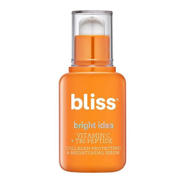 Bliss Bright Idea Vitamin C + Tri-Peptide Collagen Protecting & Brightening Serum - 1 fl oz | Target