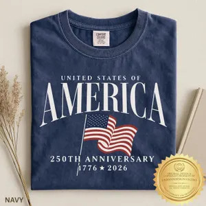 America's Semiquincentennial Shirt, USA 250th Anniversary T-Shirt, Patriotic Graphic Tee, Vintage... | Etsy (Global)