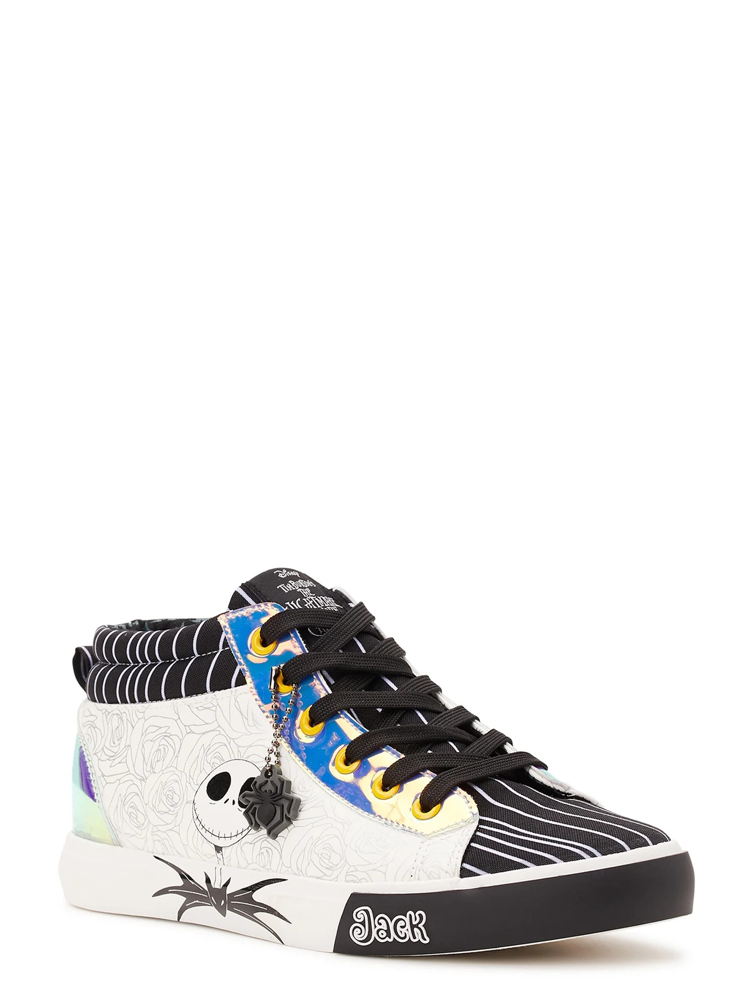 Ground Up Nightmare Before Christmas Women's Hi Top Sneaker, Sizes 6-11 | Walmart (US)