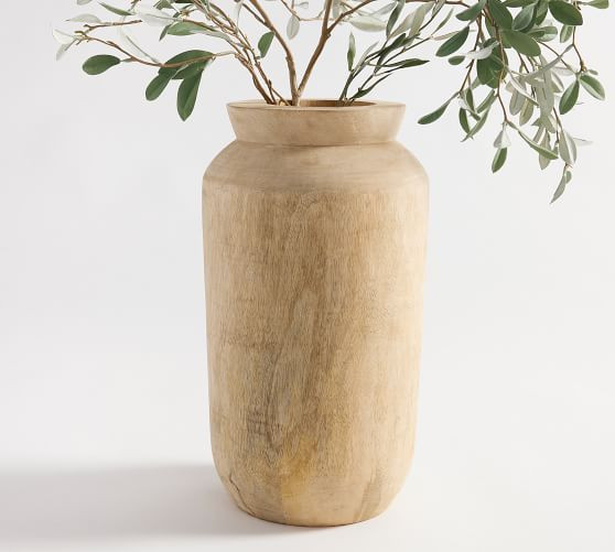 Mango Wood Vase Collection | Pottery Barn (US)
