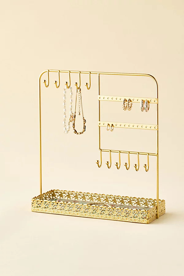Floral Metal Jewelry Organizer | Urban Outfitters (US and RoW)
