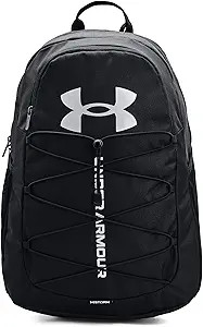 Under Armour Unisex-Adult Hustle Sport Backpack , Black (001)/Silver , One Size Fits All | Amazon (US)