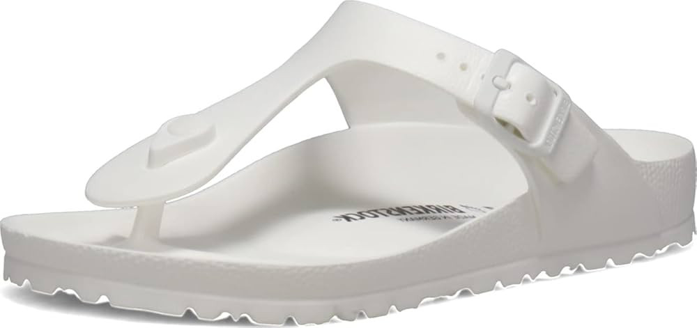 Birkenstock Unisex-Adult Essentials Gizeh Eva White | Amazon (US)