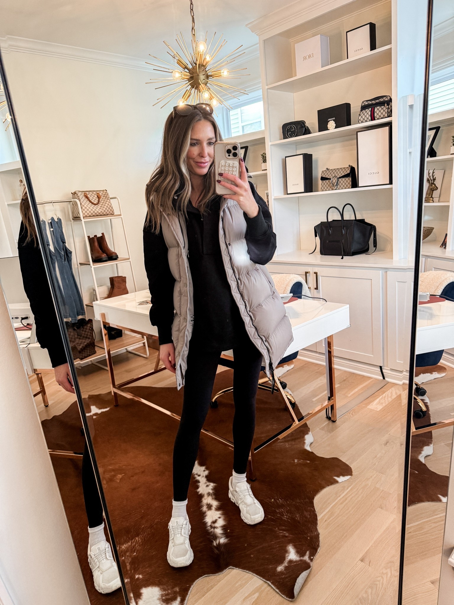 Layered winter outfit! Size down to an extra small in the vest, wearing a small in everything else

Fall outfit / fall fashion / puffer vest / Aritzia 


#LTKFindsUnder100 #LTKStyleTip #LTKTall