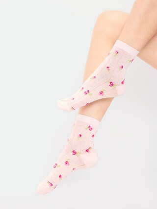 Floral Crew Socks 2-Pack for Women | Old Navy (US)