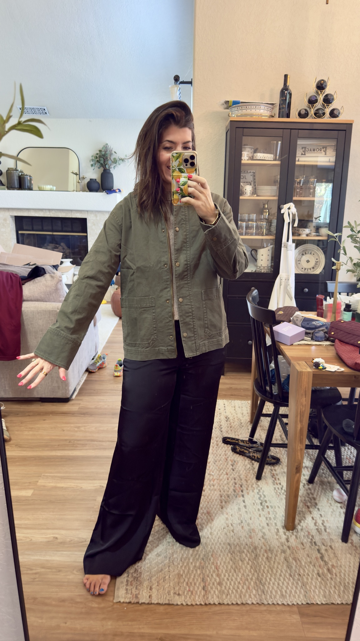 Ordered the tall size in the barn jacket- love the length 


#LTKStyleTip #LTKFindsUnder50 #LTKMidsize