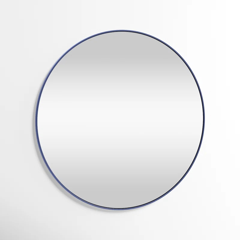 Sabine Metal Round Wall Mirror | Wayfair North America