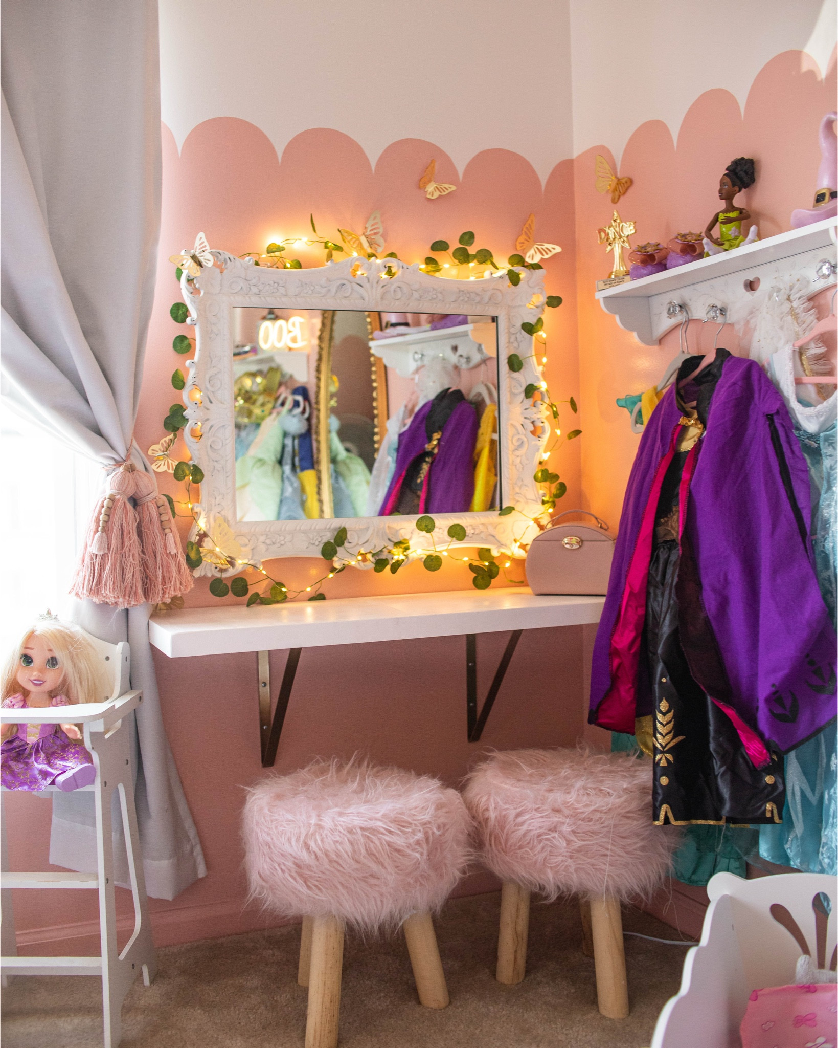 Girls Disney Princess Bedroom of dreams! Transported my girls shared bedroom into a Princess Bedroom made for Queens in training 💫  #girlsbedroom #princessbedroom #Kidsbedroom

#LTKHome #LTKFamily #LTKKids