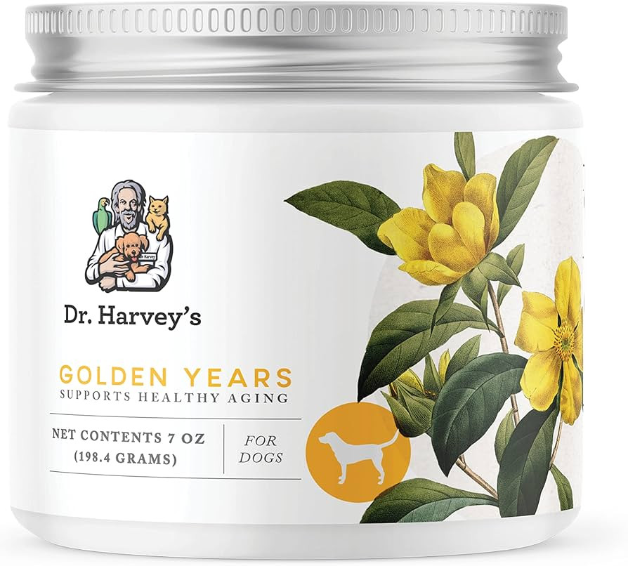 Dr. Harvey's Golden Years Geriatric Herbal Supplement for Senior Dogs, 7 Oz | Amazon (US)