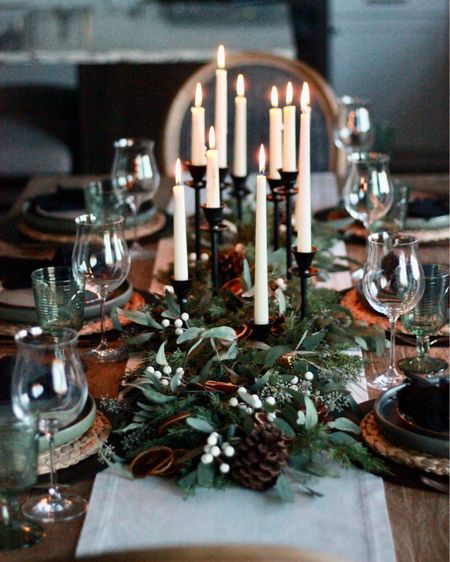 The prettiest dried and natural elements for your holiday table  

#LTKsalealert #LTKhome #LTKSeasonal