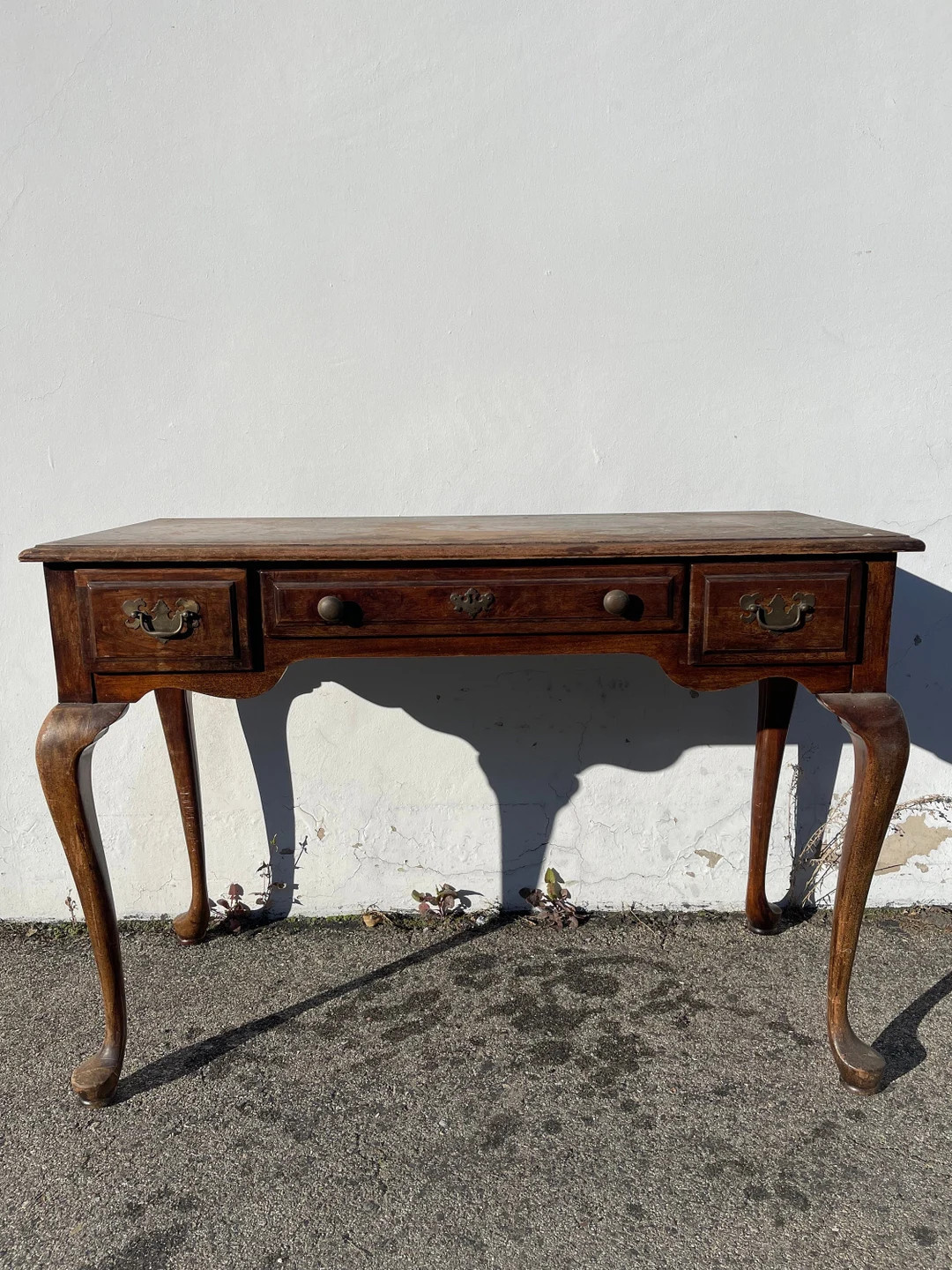 Antique Rustic French Provincial Writing Desk Vintage Regency Makeup Vanity Shabby Glam Wood Lapt... | Etsy (US)