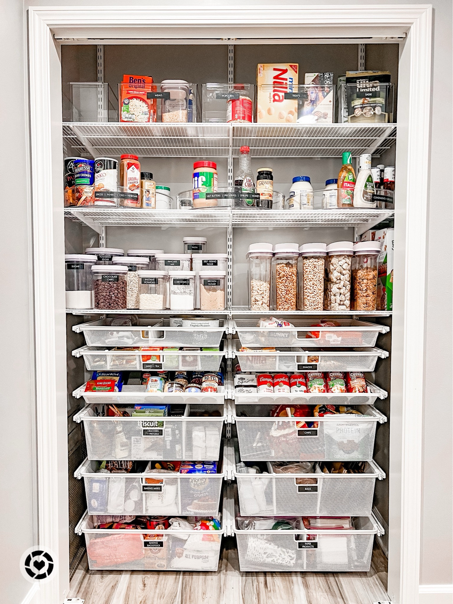 This pantry wasn't just about making it look nice, it was about making life easier for Mom every single day.

When we build a pantry like this, we're thinking through:
➡️What does she reach for daily?
➡️What slows her down during busy weeknights?
➡️What do the kids need to access independently?
➡️What system will actually stay in place long-term?

We created zones that make sense for her routines, added simple systems that don't require constant upkeep, and made sure everything has a clear home.
Because the goal isn't perfection, it's functionality that lasts beyond install day. And honestly? This is one of the most meaningful gifts you could give a mom who's carrying the mental load of the home.

✨If you've been thinking about doing this for a mom in your life (or sending this as a hint), now is the time.

🌷DM us or Comment “MOM" and we'll send you all the details on gifting one of our organizing sessions this for Mother's Day.

#LTKMothersDay #LTKHome