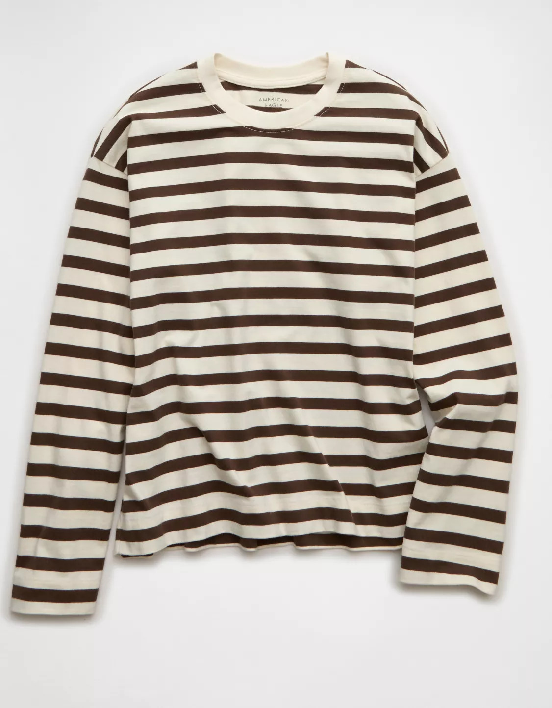 AE Striped Long Sleeve T-Shirt | American Eagle Outfitters (US & CA)