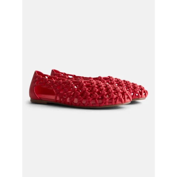 Scoop Women's Crochet Knot Ballet Flats | Walmart (US)