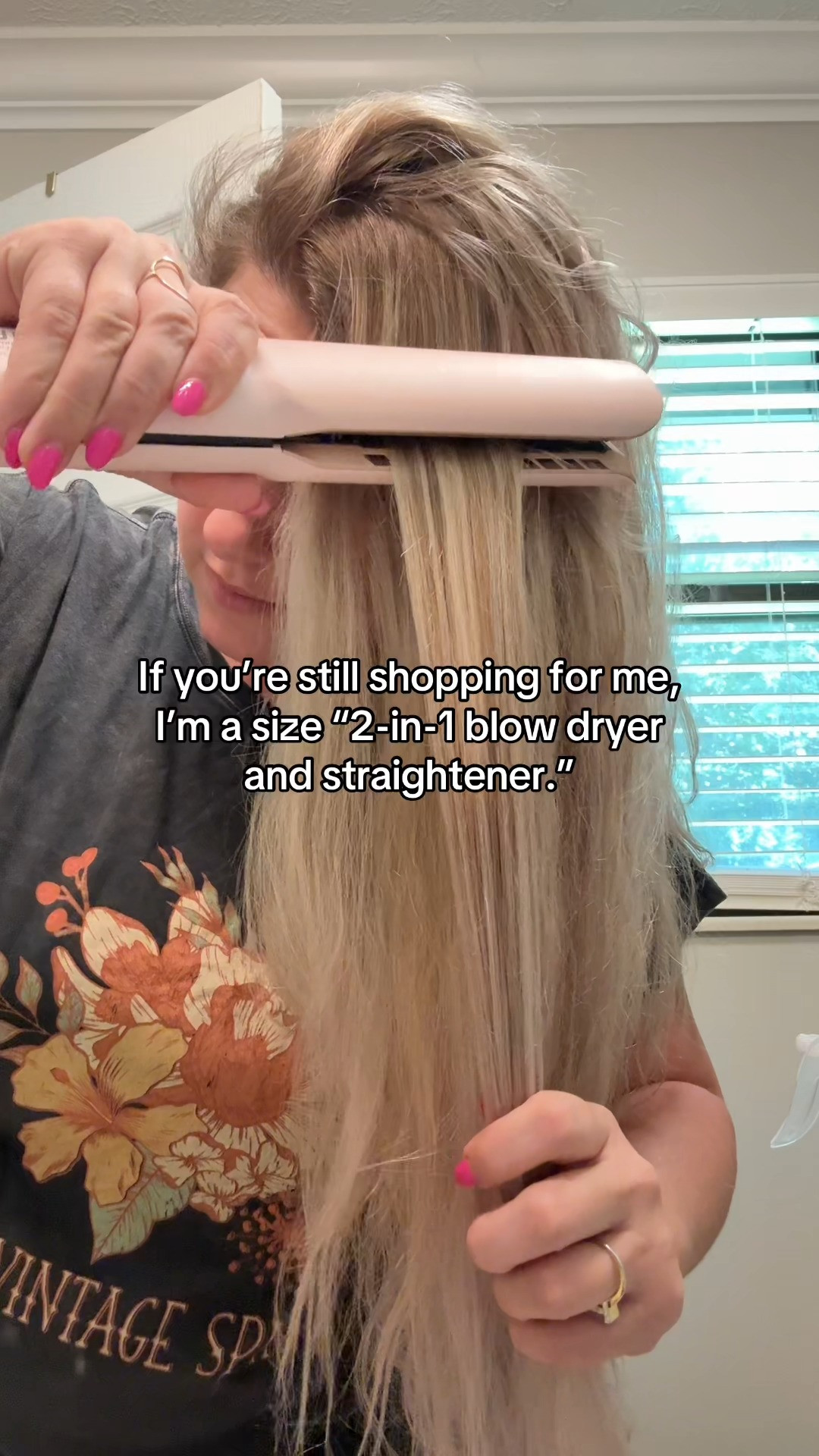 One tool for drying and straightening? I’m listening. This 2-in-1 hair styler is handy for busy mornings when you want to cut down your styling routine. 

 #LTKgrwm #LTKSaleAlert #LTKBeauty