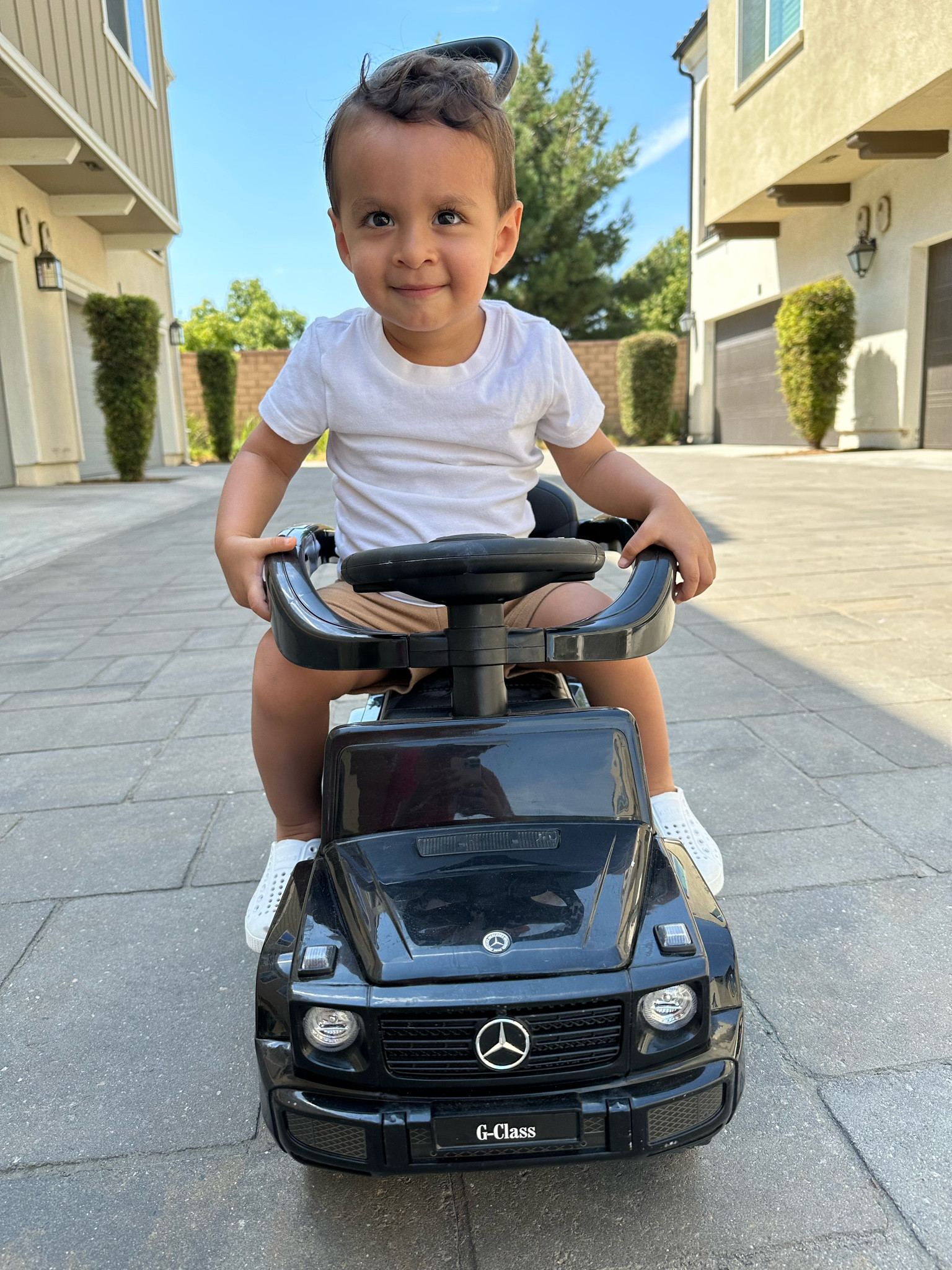This guy loves his Mercedes 😃

#LTKkids #LTKbaby #LTKU