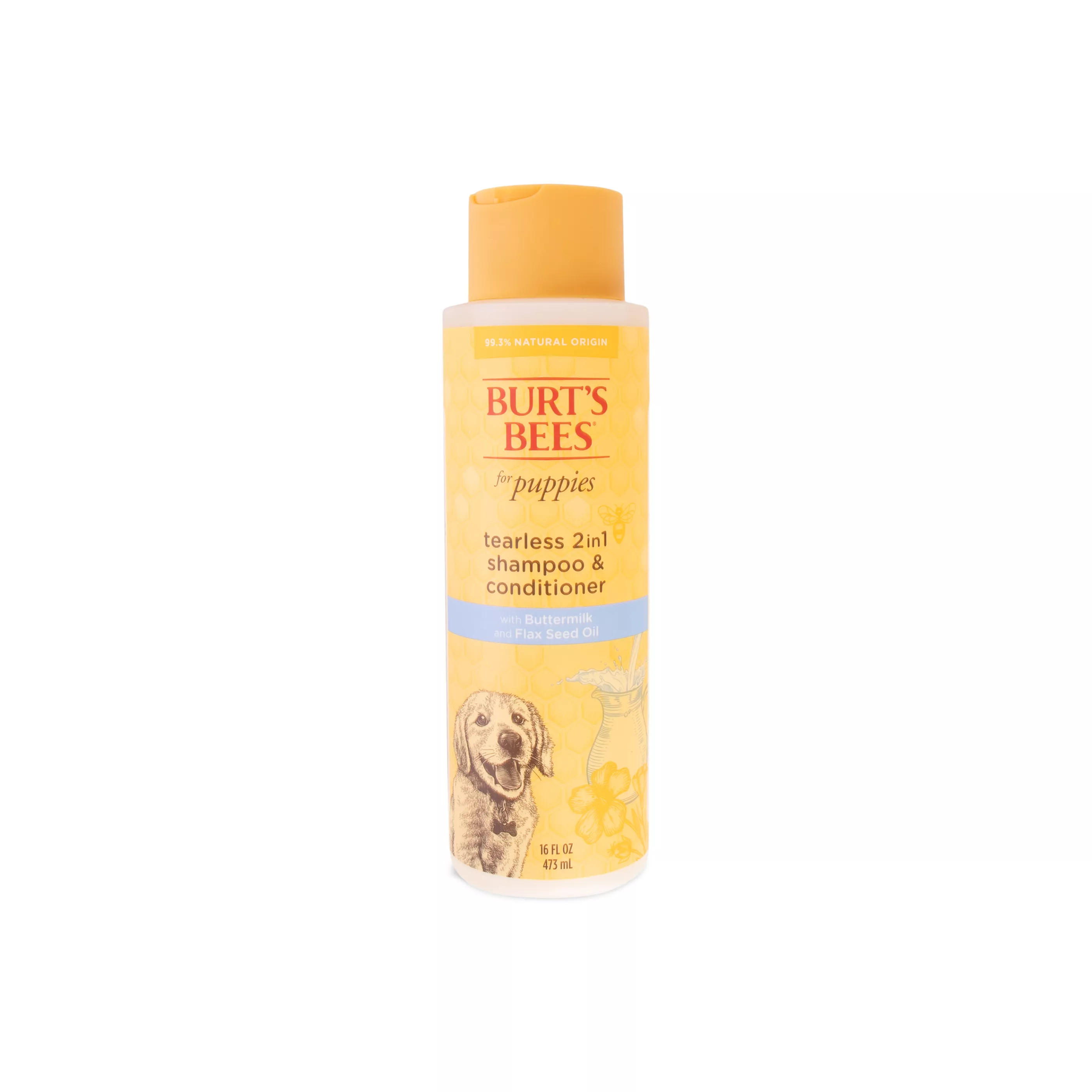 Burt's Bees® 2-in-1 Tearless Puppy Shampoo & Conditioner - Buttermilk & Linseed | PetSmart