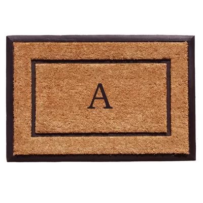 General Monogram Doormat | Wayfair North America