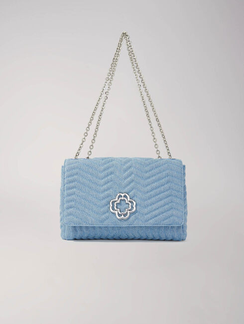 Cloverbloom denim bag | Maje US | Maje US