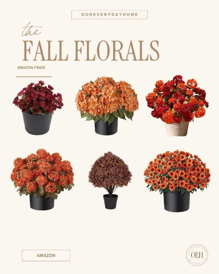 These are perfect for a low maintenance fall porch! #fallporch #amazonhome

#LTKHome