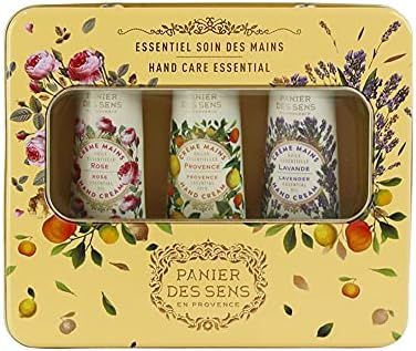 Panier des Sens Hand Cream gift box - Lavender, Provence & Rose - Made in France - 3 x 1Floz/30ml | Amazon (US)
