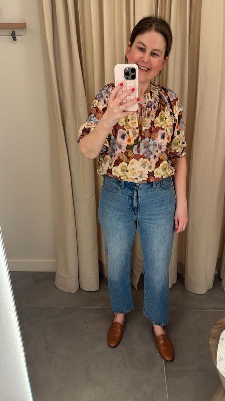 This floral blouse is on sale! The sale price is automatically adjusted in your cart. 

#LTKSaleAlert