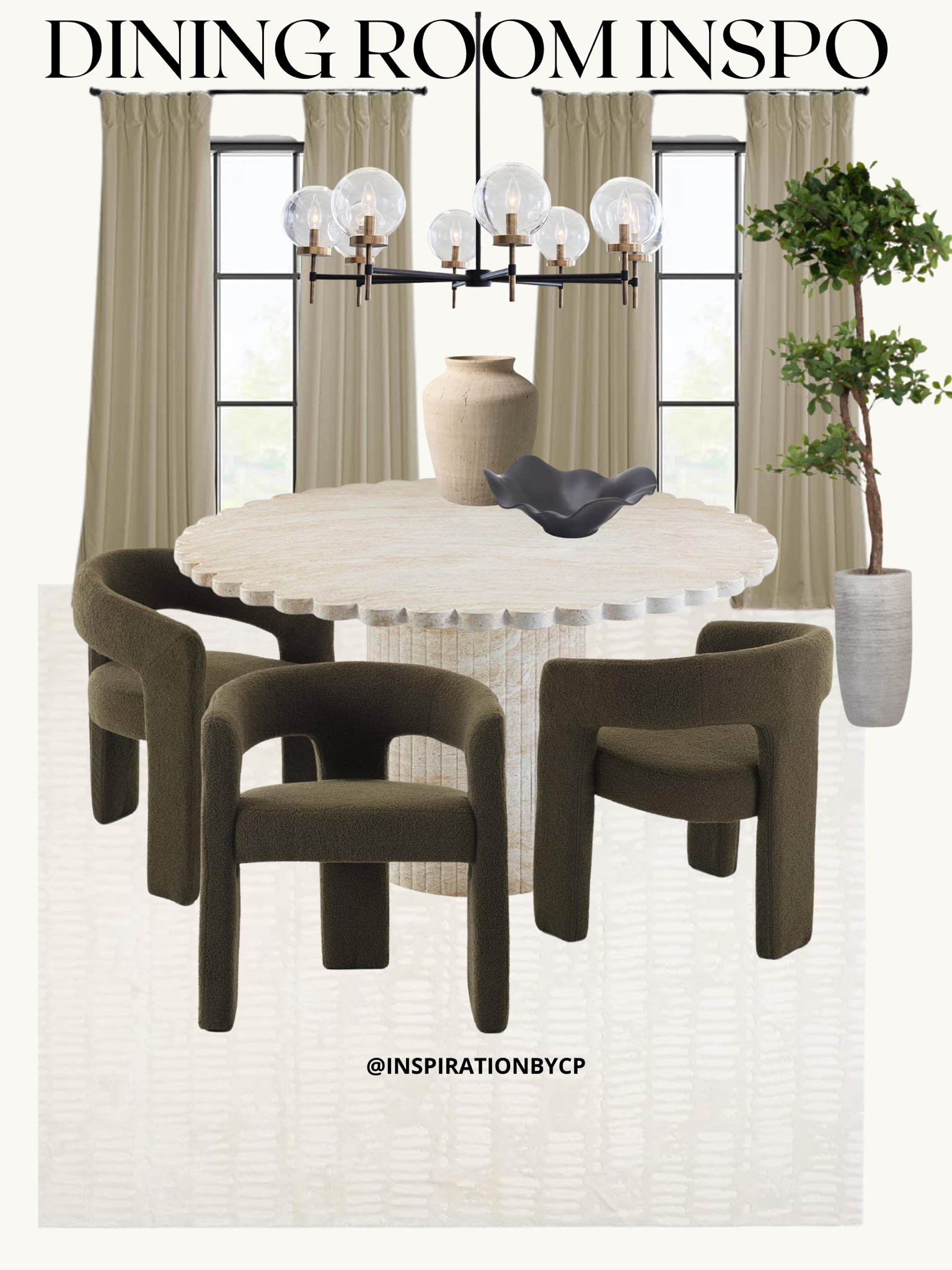DINING ROOM INSPO AMAZON FIND
#diningroom #founditonamazon #boucle #diningtable #arearug #interiordesign #amazonfind

#LTKSaleAlert #LTKStyleTip #LTKHome
