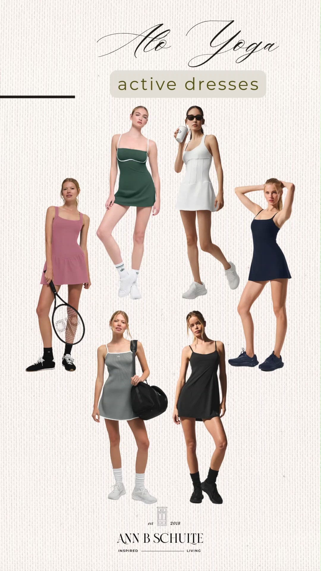 Alo Yoga active dresses are making sporty style look effortlessly polished this season. Flattering fits, comfy stretch, and easy outfits for errands, walks, and brunch 🖤✨☀️ #AloYoga #ActiveDress #AthleisureStyle #SportyChic #WorkoutFashion #CasualOutfits #SummerLooks 

 #LTKootd #LTKActive
