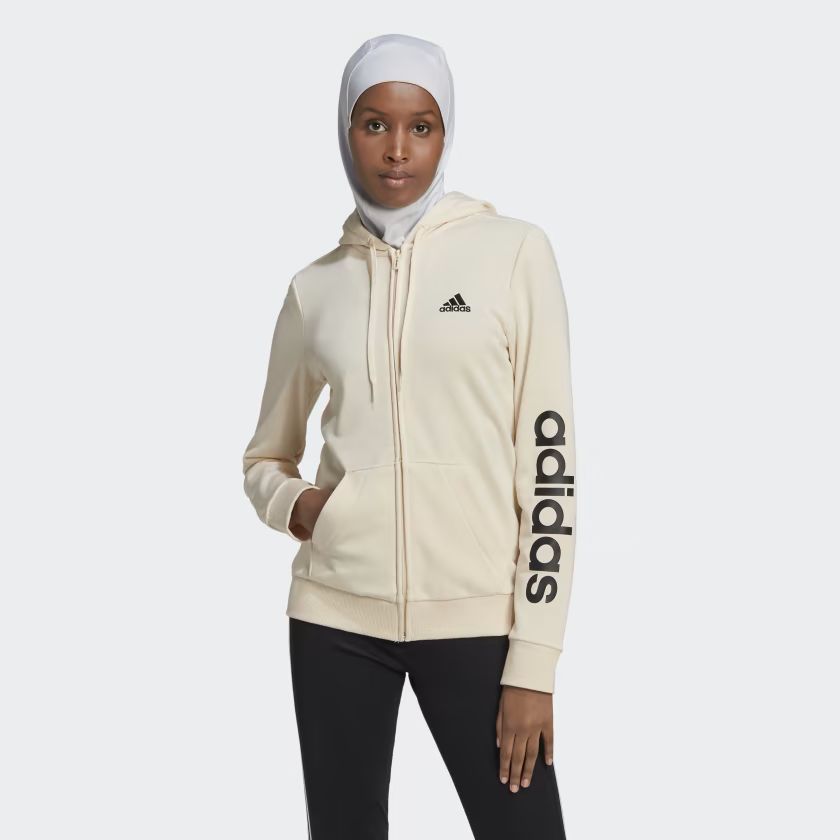 Essentials Logo Full-Zip Hoodie | adidas (US)