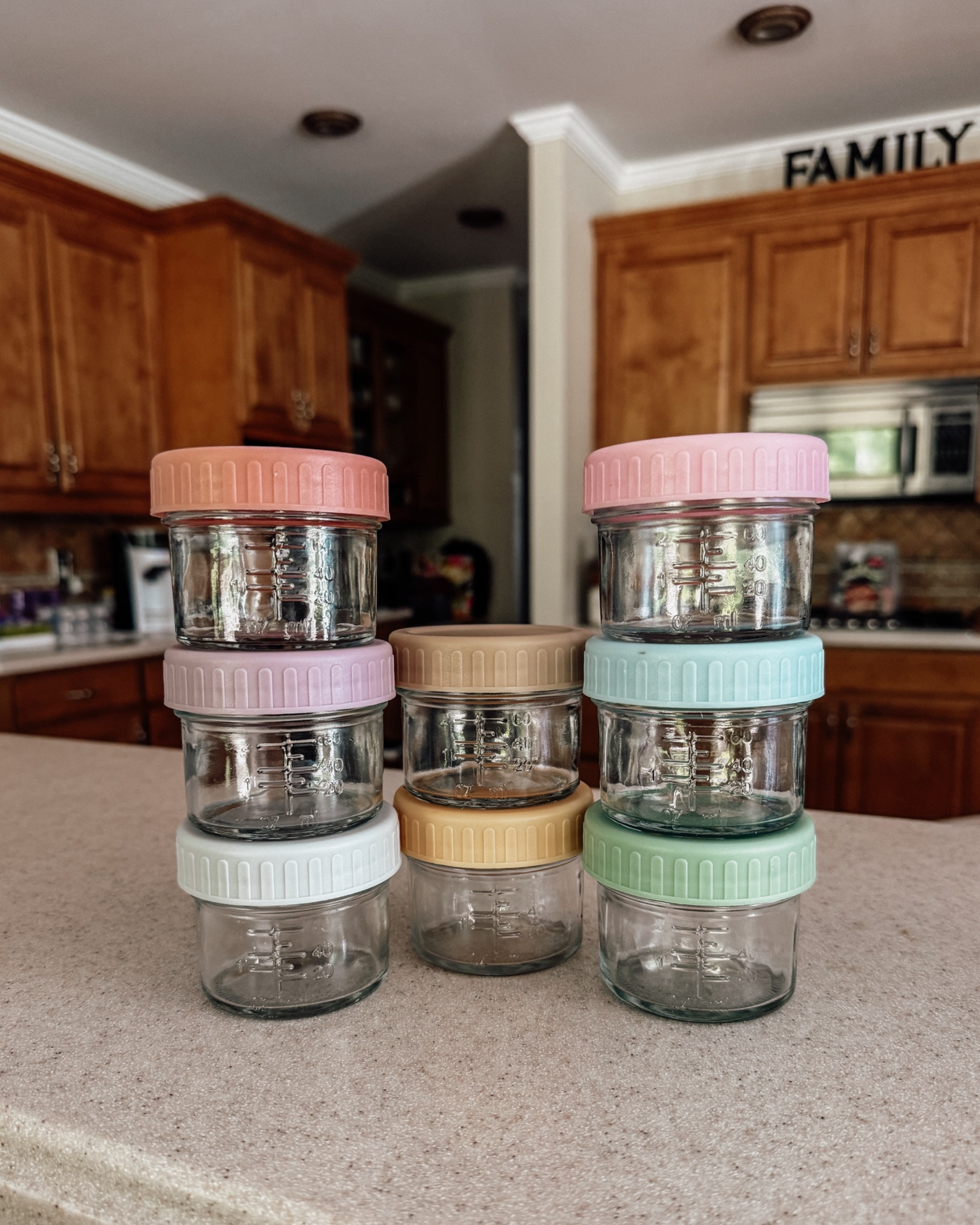My daughter is now eating solid food! Ordered these glass jars off of Amazon to store all of her homemade food. So easy to use and to clean! 

#LTKBaby #LTKFindsUnder100 #LTKFamily