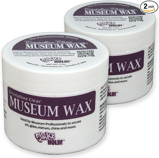 Quakehold! 66112 Museum Wax, Clear 2 Ounce (Pack of 2) | Amazon (US)