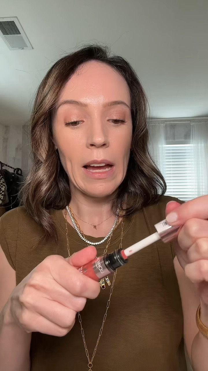 Drugstore liquid blush I’m loving 

#LTKVideo #LTKBeauty #LTKOver40