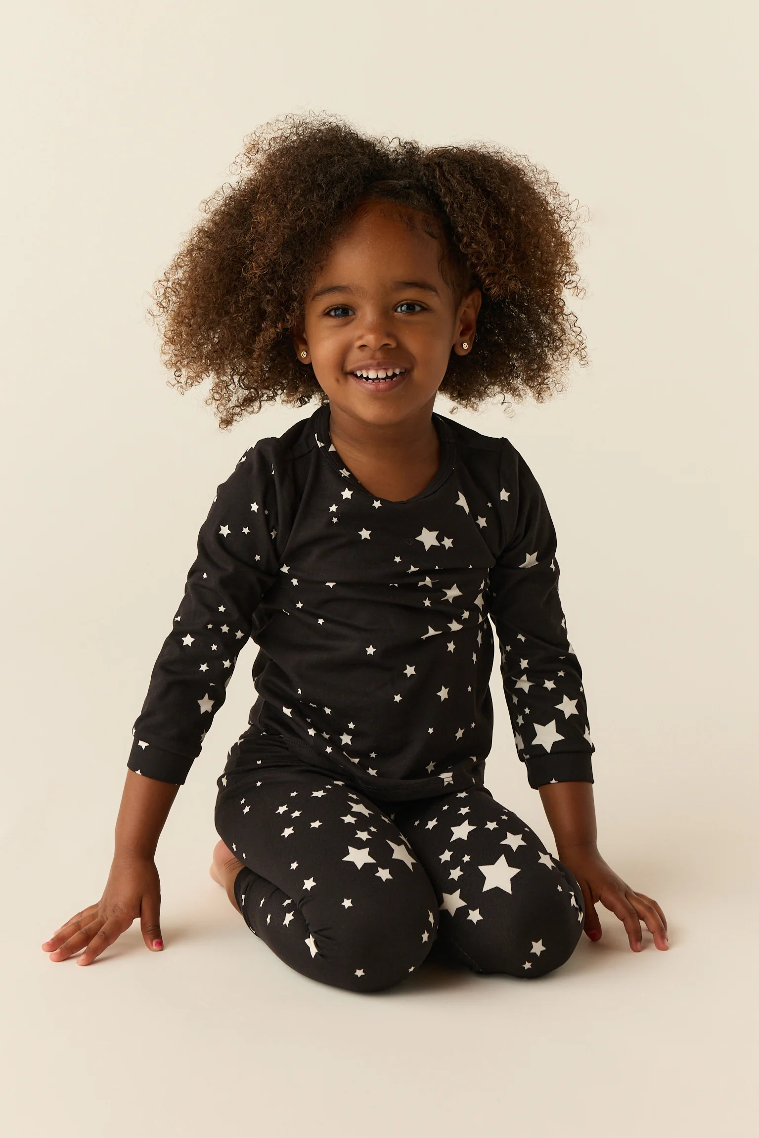 Hunter Cloud Jersey Kids Set in Black Stars | MASONgrey