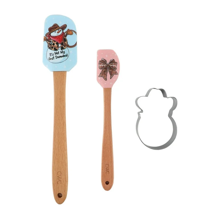 CWC C3PC SPATULACOOKIE CUTTER - BLUE/SNOWMAN - Walmart.com | Walmart (US)