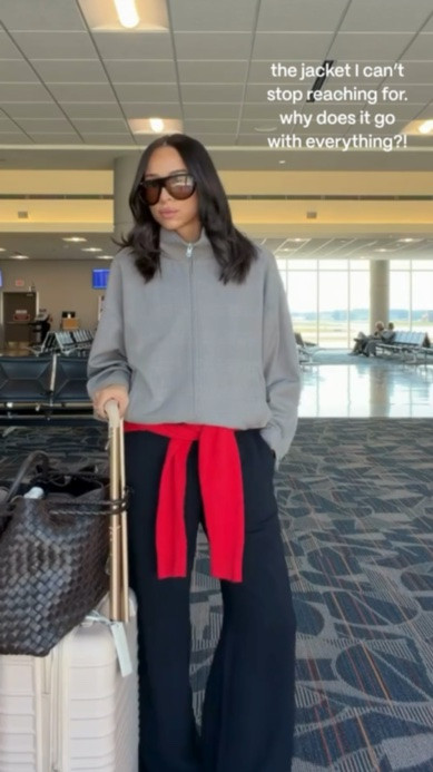 The fall finds I’m loving and buying in my 30s! I can’t stop wearing this jacket 😍

fall outfit, fall fashion, fashion over 30, travel outfit, airport outfit, Aritzia jacket