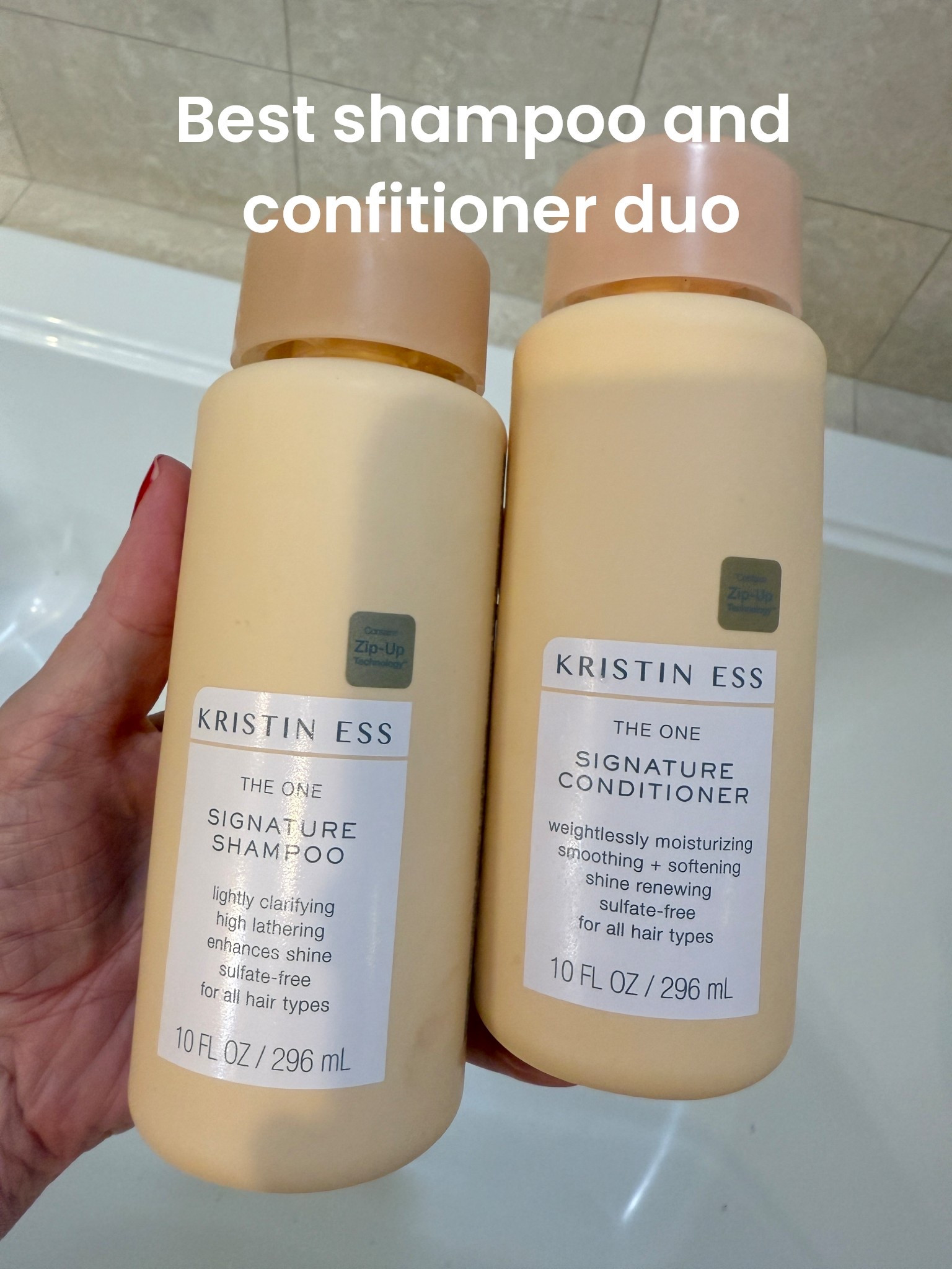 Oops spell check on the photo, sorry🫣Great High Quality Shampoo and Conditioner!!! I'm impressed with this duo!!! 💦🧴

#LTKBeauty #LTKgrwm #LTKselfcare