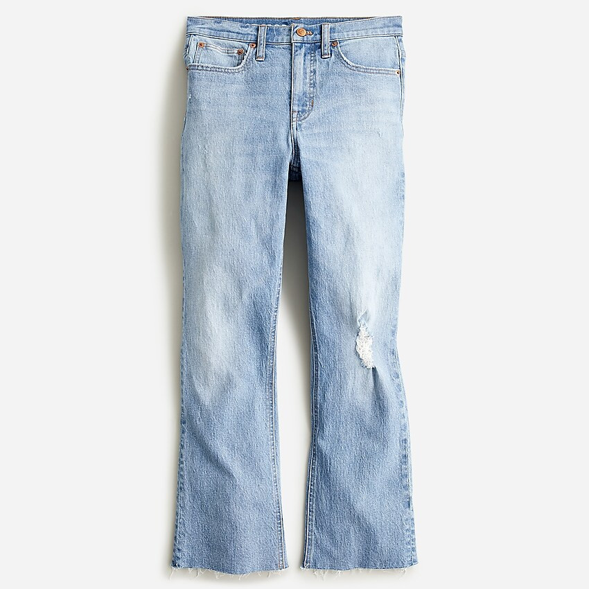 10" demi-boot crop jean in Windsurf wash | J. Crew US