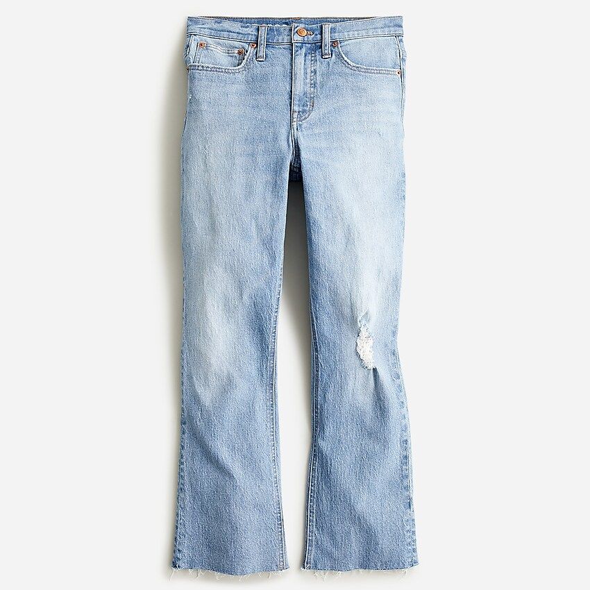 10" demi-boot crop jean in Windsurf wash | J.Crew US