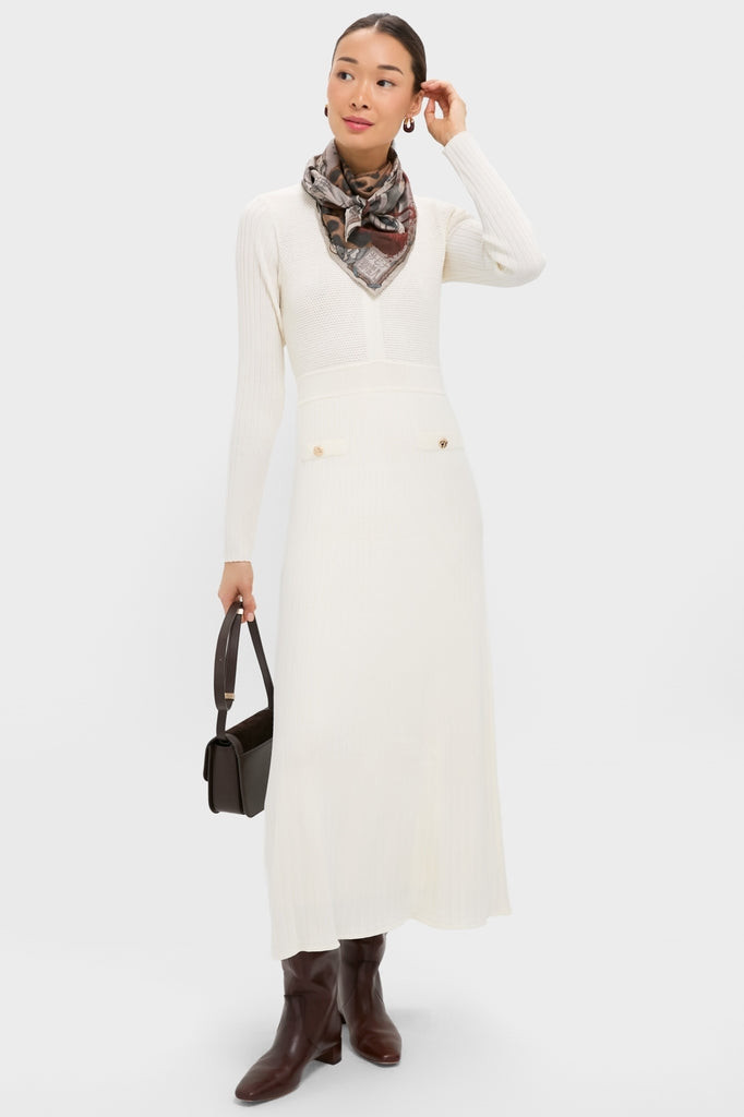 Ivory Knit Ruby Dress | Tuckernuck (US)