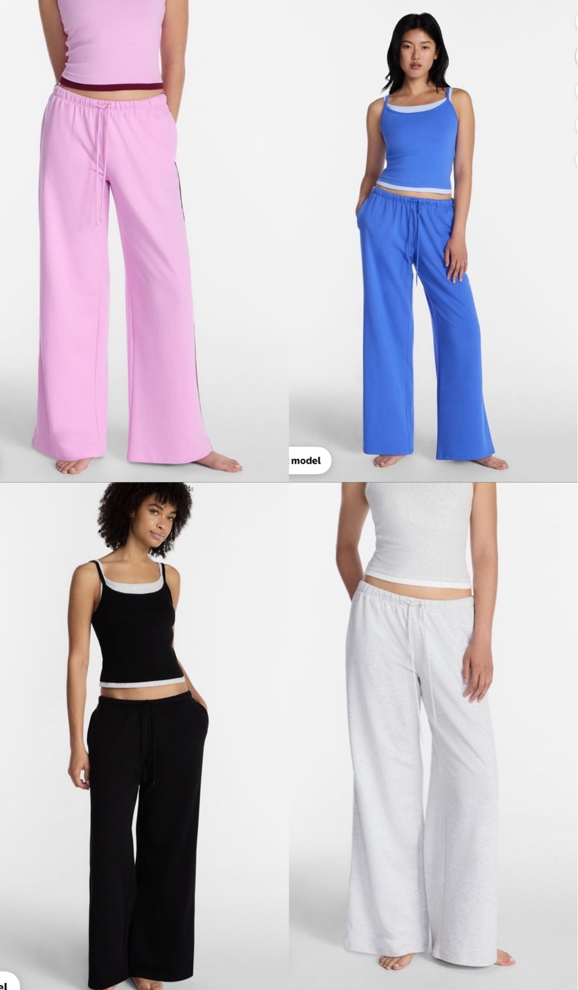 Sweatpants that match the WALMART double layer cami 🌟✨☺️

#LTKootd